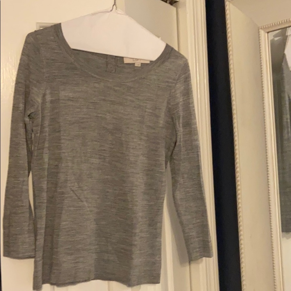 Loft gray sweater